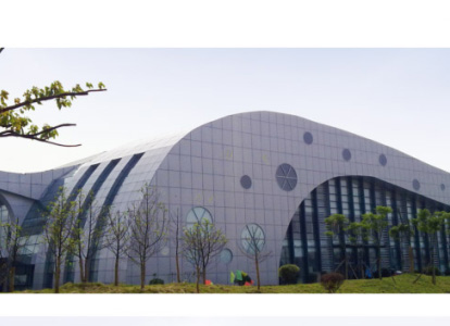 宜城会议中心外景网架工程